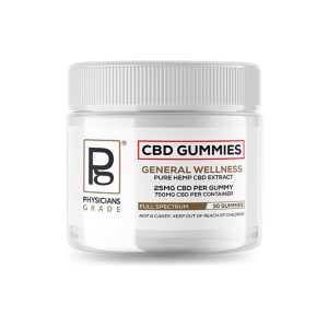 Plant-Based CBD Gummies for Relaxation & Focus – 25mg Full Spectrum Hemp Oil
